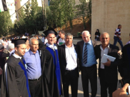 اللد: تخريج الصيدليين بدر الشمالي واياد أبو رياش من جامعة عمان الأهلية